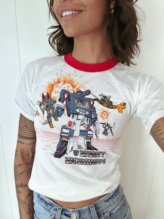 80's Transformers Baby Tee | XS-S